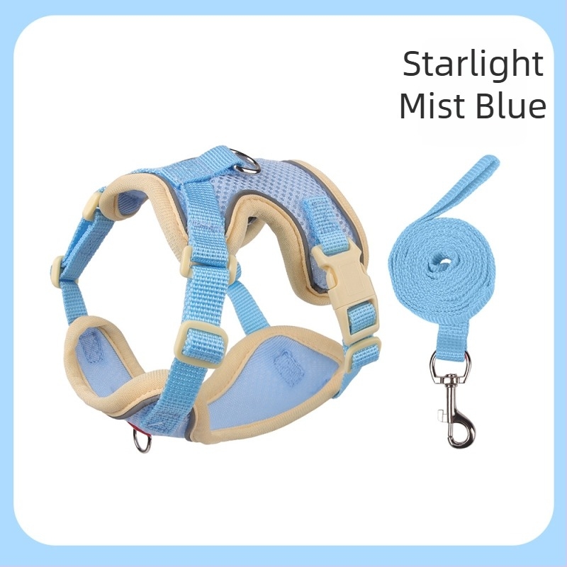 Belu Curea piept pentru animale – Poliester, reglabilă, pentru pisici, cutie cu 240 buc.