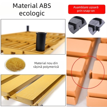 Placă de afișaj din plastic pentru partea de jos a vitrinei frigorifice a supermarketului; rezistentă la umezeală, păstrează prospețimea cărnii de porc proaspete; Brand: Other; Material: Other