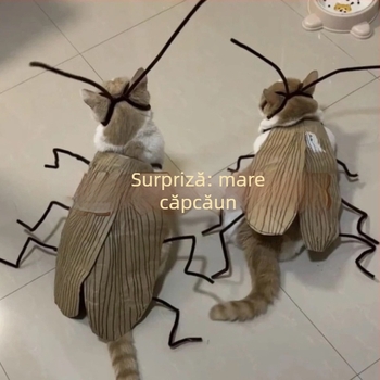 Haine pentru animale de companie – accesorii amuzante, DIY, material nețesut, băț răsucitor Wanbaolu