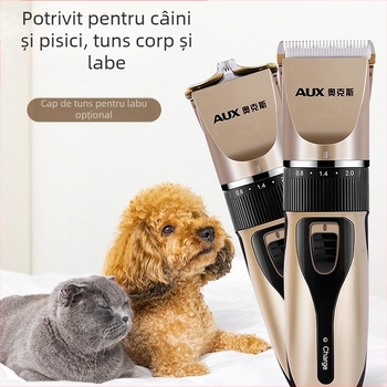Oaks A5 Mașină de tuns pentru animale de companie – încărcabilă, 5W, baterie încorporată, cap de tăiere detașabil și lavabil, potrivită pentru câini și pisici