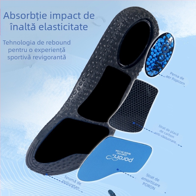 Talpă sport PU, model Xd-6143, Dr. Song, amortizare șocuri și ventilație, decupabil pentru adidași