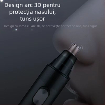 Trimmer pentru nas Chigo, cu cap lavabil detașabil, model CX-ZD2 reîncărcabil, baterie încorporată 300–500 mAh, ABS