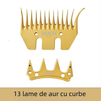 Lama pentru mașina de tuns lână – duritate înaltă, rezistență bună, dinți ascuțiți (drepți și curbați), model 76, 220V