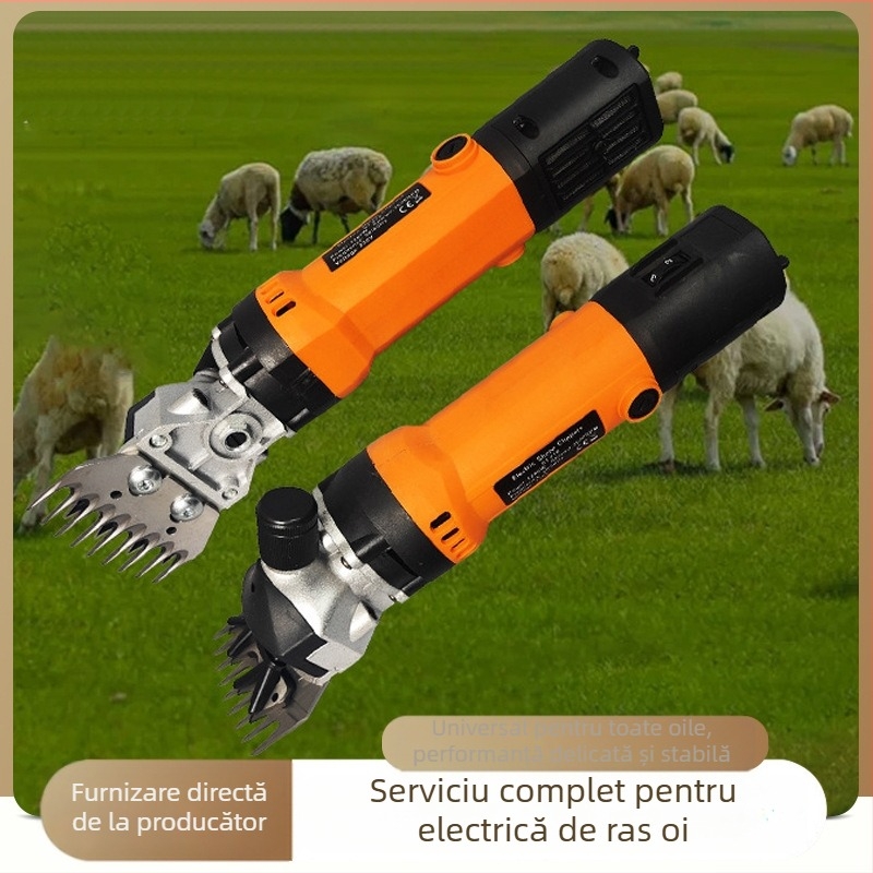 T001 Foarfece electrice pentru lână, dinți 9/13, 110V, pentru părul animalelor
