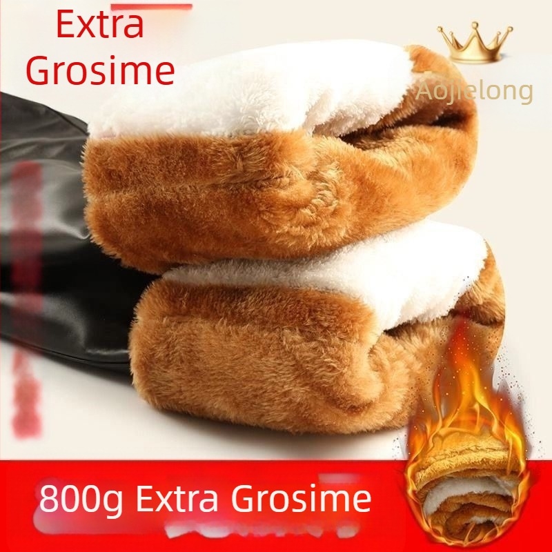 Pantaloni din piele PU cu fleece, croială dreaptă, talie înaltă, pentru iarnă, stil retro