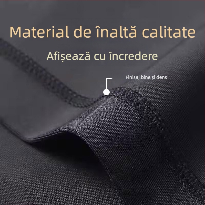 Set sport unisex cu mâneci lungi, material respirabil cu uscare rapidă din poliester-spandex, cropped pants, pentru alergare, fotbal și baschet