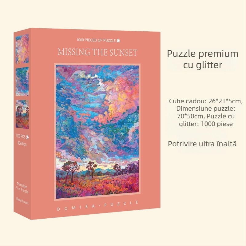 Puzzle plat, material carton, origine Zhejiang, brand Great beauty, personalizabil conform desenelor