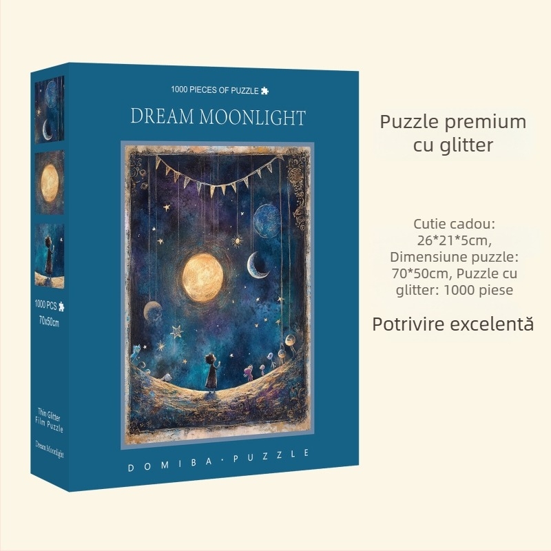 Puzzle plat, material carton, origine Zhejiang, brand Great beauty, personalizabil conform desenelor