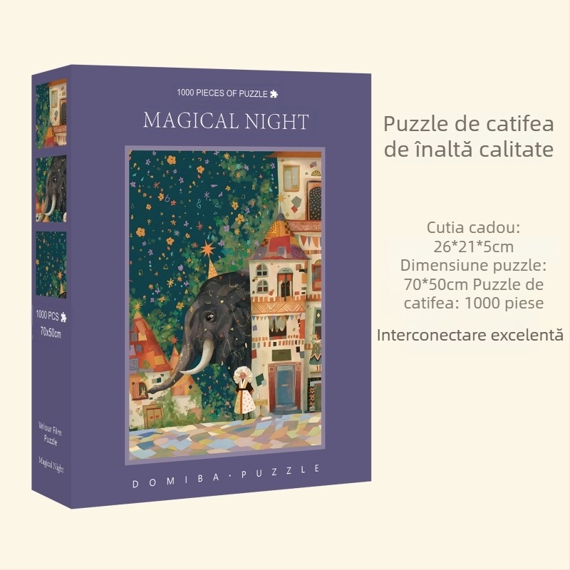 Puzzle plat, material carton, origine Zhejiang, brand Great beauty, personalizabil conform desenelor