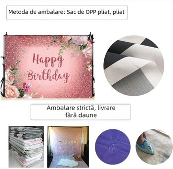 Yanchi 15152 fundal din vinil pentru fotografie în studio