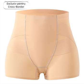 Pantaloni de siguranță pentru femei, talie înaltă, material tricotat din nailon, model în dungi, căptușeală la zona inghinală 100% bumbac