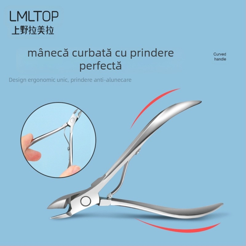 La Mira H812 clește pentru cuticule din oțel inoxidabil, instrument de manichiură