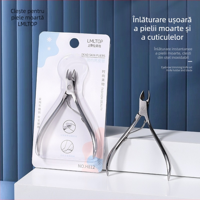 La Mira H812 clește pentru cuticule din oțel inoxidabil, instrument de manichiură