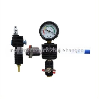 Yibo YB-011 Kit radiator auto, 28 piese, cu manometru