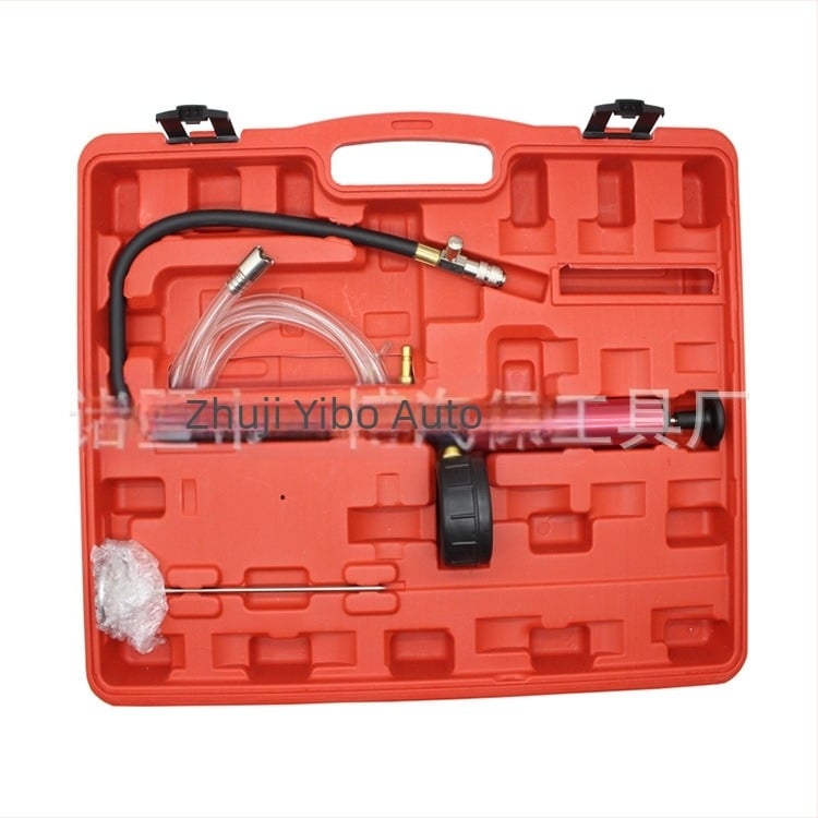 Yibo YB-011 Kit radiator auto, 28 piese, cu manometru