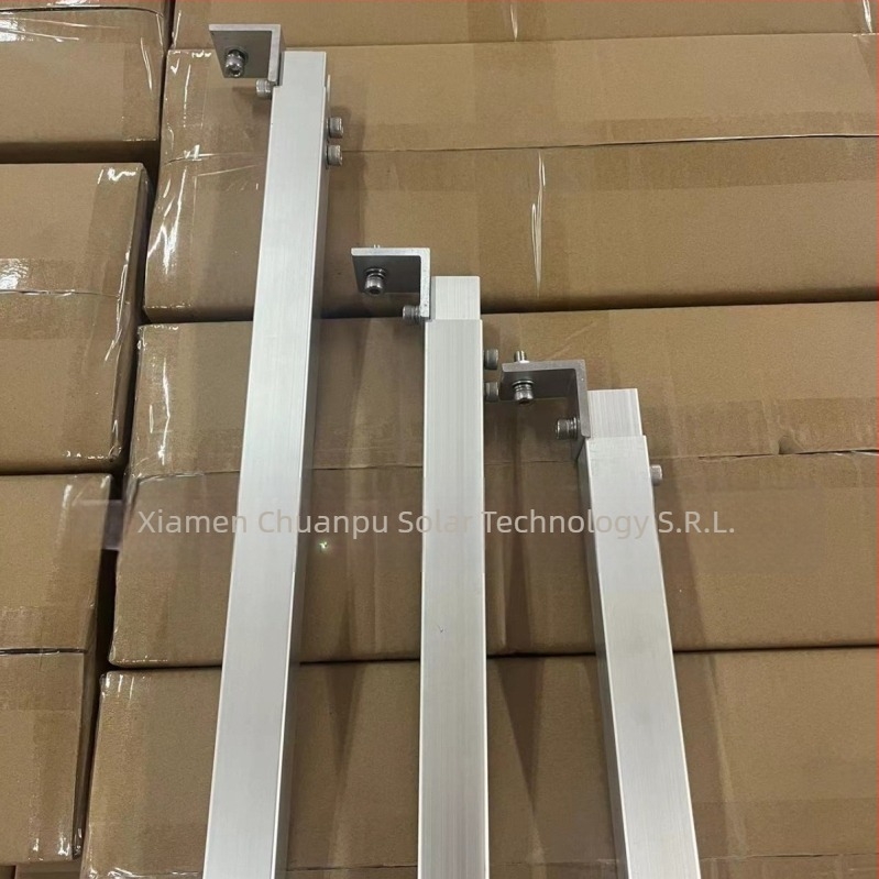Chuanpu suport fotovoltaic din aliaj de aluminiu, cu picioare frontale și spate reglabile