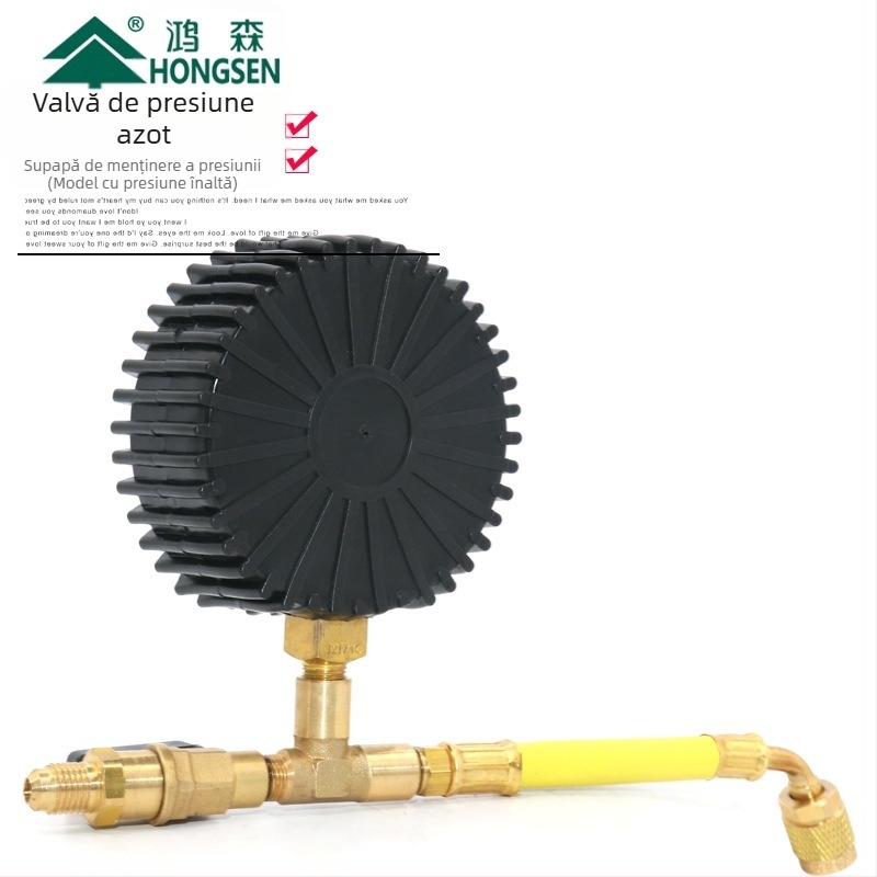 Manometru cu diafragmă HS-DQB01, interval de măsură 6, precizie 1,6, conexiune directă