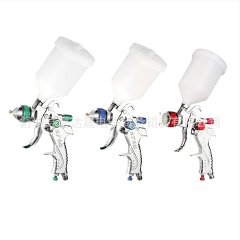 Pistol pneumatic de vopsire auto – atomizare înaltă, aplicație pe tablă de oțel