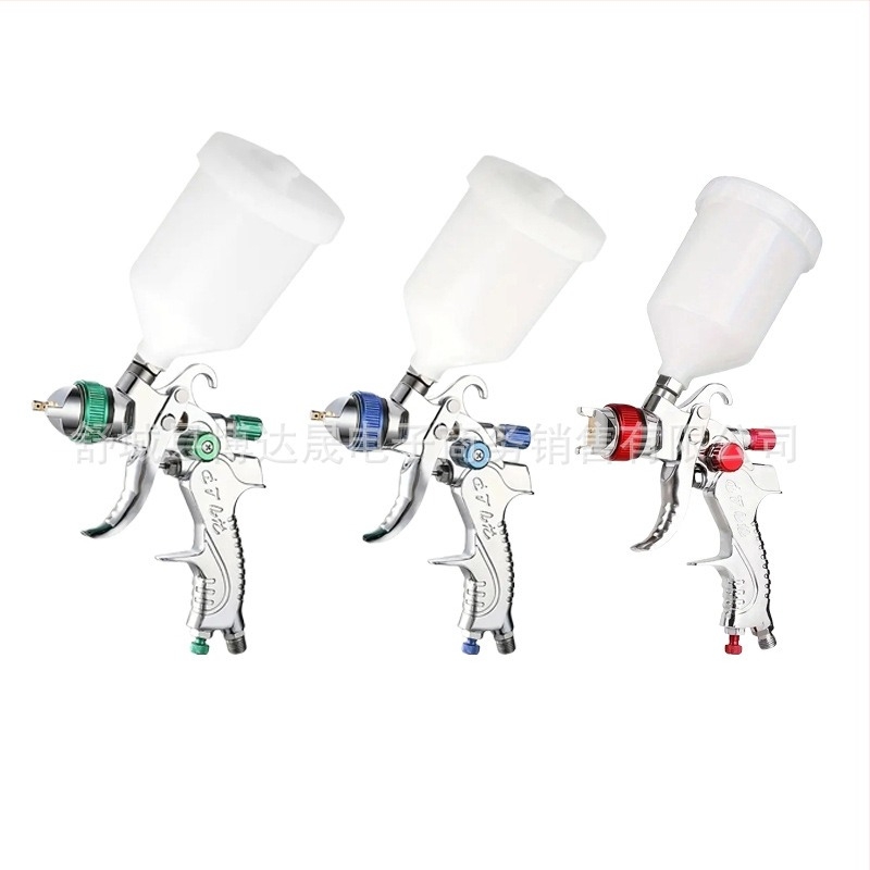 Pistol pneumatic de vopsire auto – atomizare înaltă, aplicație pe tablă de oțel