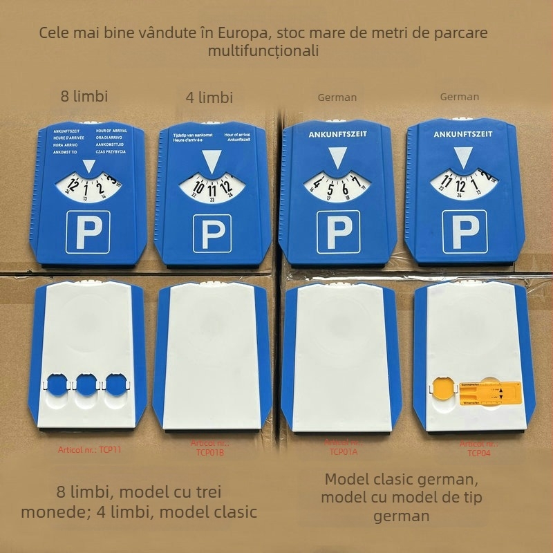 Jebao PS Timer dreptunghiular pentru parcare auto cu ventuză – model personalizabil