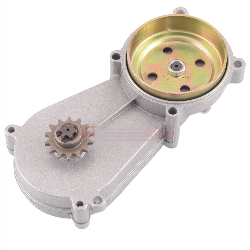 Cutie de transmisie pentru mini motocicletă, pentru motoare 47–49cc, Leah gearbox, din aluminiu