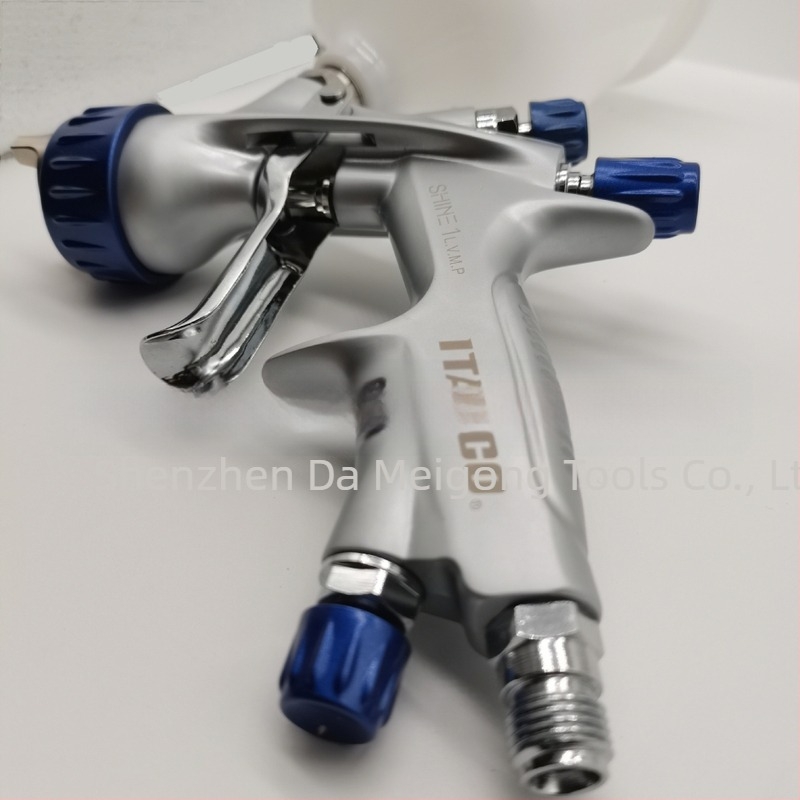 Pistol de vopsit automat pentru mașini – alimentare prin gravitație, duză 1,3 mm, corp din aliaj cupru-aluminiu, presiune maximă 2,5