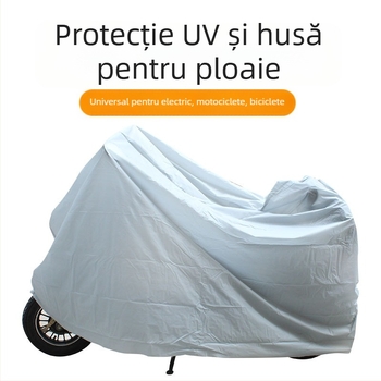 Husa de protecție PEVA dintr-un singur strat pentru vehicule electrice și biciclete — rezistentă la ploaie și la razele soarelui, potrivire universală, personalizabilă