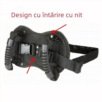 Mâner pentru scaunul din spate al motocicletei – FIDRY 102, material țesut, finisaj neted, compatibil cu motociclete, biciclete electrice și buggy de plajă