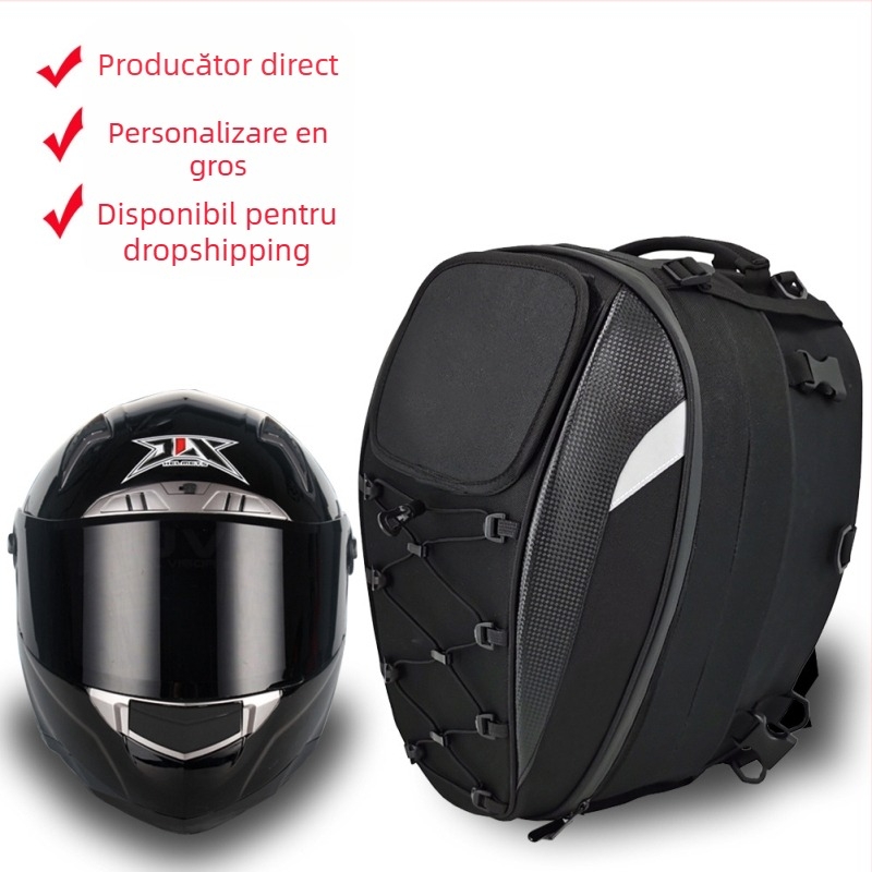 Geantă pentru motocicletă, stil cavaler, material Oxford, FASTRIDER