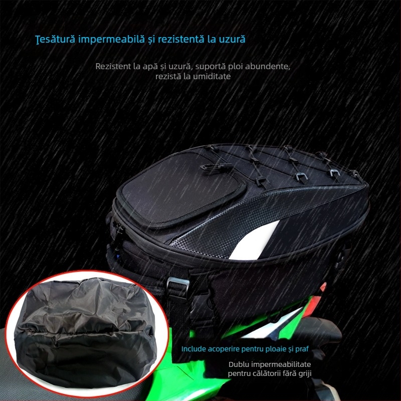 Geantă pentru motocicletă, stil cavaler, material Oxford, FASTRIDER