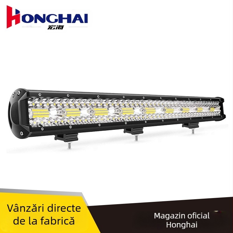 Bară LED pentru vehicule off-road, 540W, 8600 lm, 12-24V, 3030SMD, aluminiu turnat