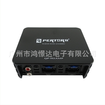 Amplificator auto cu 4 canale QPERTORS QP-H2AMP, 12V, 350W pe canal, 4Ω