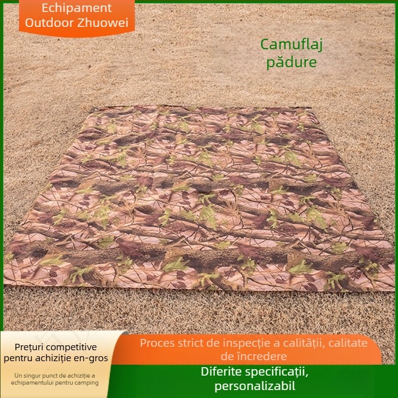 Battleway Covoraș impermeabil pentru teren, material Oxford, model FCD01, pentru călătorii și camping