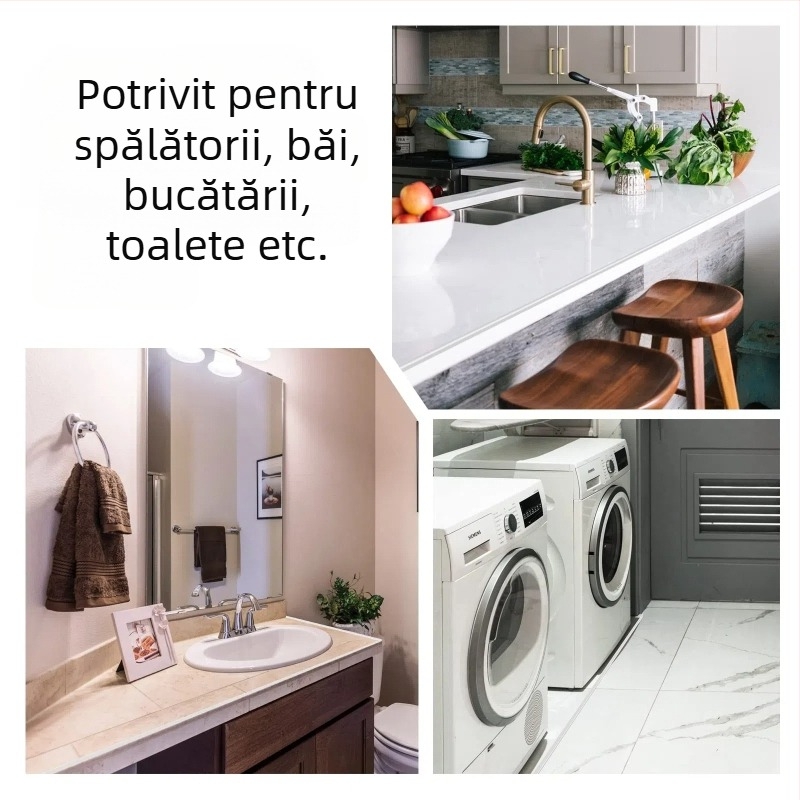 Bandă pentru reținerea apei pe blatul de bucătărie - TPE silicon, procesare personalizabilă, stil modern minimalist, Han zhen rubber & plastic