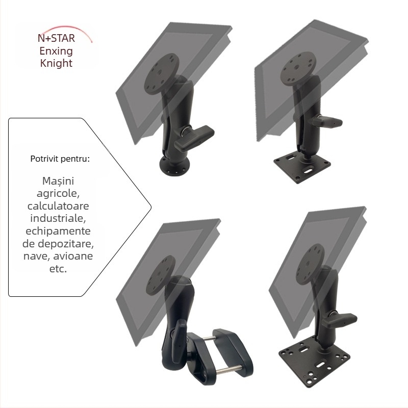 Bază/stand pentru tabletă industrială cu suport VESA, model NPHA-MC-B15cm ARM-BC; tip ridicare; greutate 0.9 kg; compatibil cu generațiile iPad/iPhone; potrivit pentru agricultură, creșterea animalelor, silvicultură, piscicultură