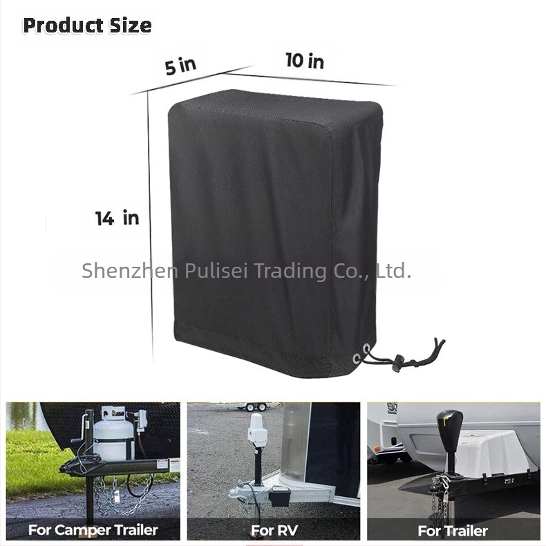 Acoperire de protecție pentru cupla caravanei | Oxford material | Modelul HYM128 | Protecție împotriva prafului | Personalizabil