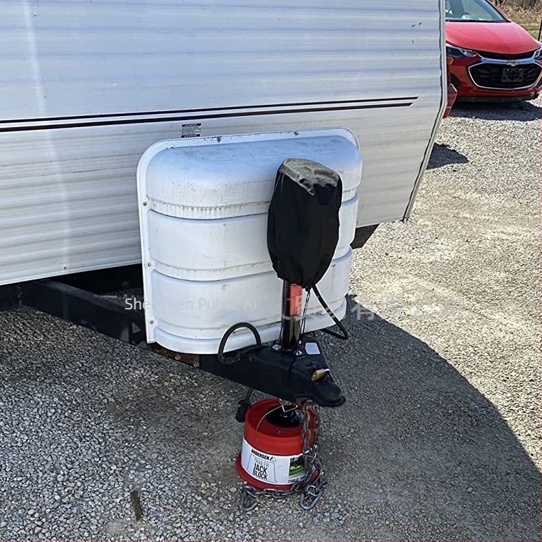 Acoperire de protecție pentru cupla caravanei | Oxford material | Modelul HYM128 | Protecție împotriva prafului | Personalizabil