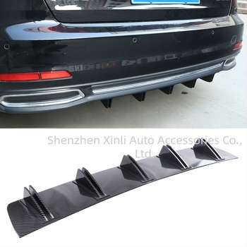 Spoiler pentru bara din spate, design triunghiular, universal, material PP, model 6091, greutate 678 g
