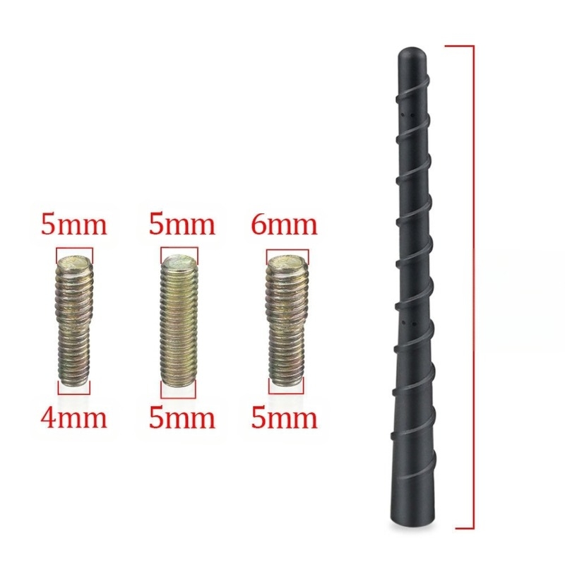 Antena radio auto, universală, montaj filet, durată de viață 10000