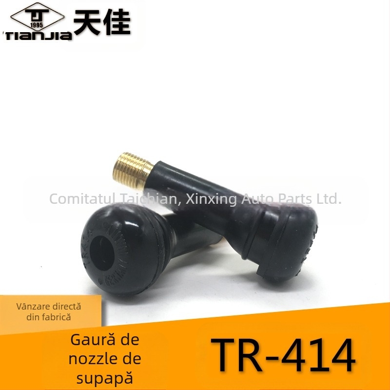 Valvă tubeless Tianjia – din cauciuc, cu miez de valvă, cavitatea comună a miezului, snap-on, universal