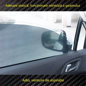 Film de ferestre pentru mașină cu aderență electrostatică, izolație termică, universal; Brand: Yuxiang margin; Material: Tin Paper; Instalare: Lipire; Părți: Fereastră; Modele: Generale