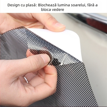 Film de ferestre pentru mașină cu aderență electrostatică, izolație termică, universal; Brand: Yuxiang margin; Material: Tin Paper; Instalare: Lipire; Părți: Fereastră; Modele: Generale