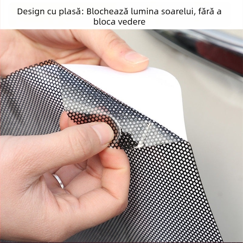 Film de ferestre pentru mașină cu aderență electrostatică, izolație termică, universal; Brand: Yuxiang margin; Material: Tin Paper; Instalare: Lipire; Părți: Fereastră; Modele: Generale