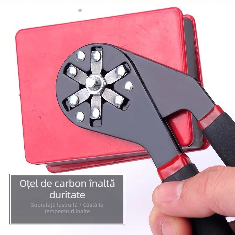 Cheie reglabilă — Xuda, oțel 45#, greutate 258 g, multifuncțional