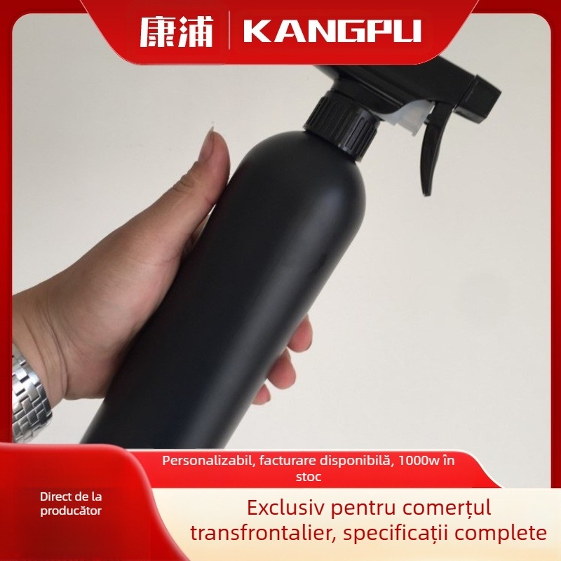 Sticluță spray din plastic PE, 500 ml, cu capac, pentru ambalarea produselor chimice de uz zilnic