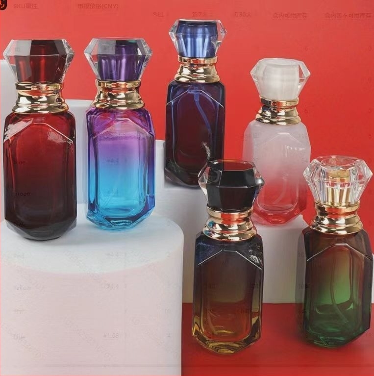 Flacon de parfum – Sticlă albă lăptoasă, Flacoane cosmetice, Origine Zhejiang