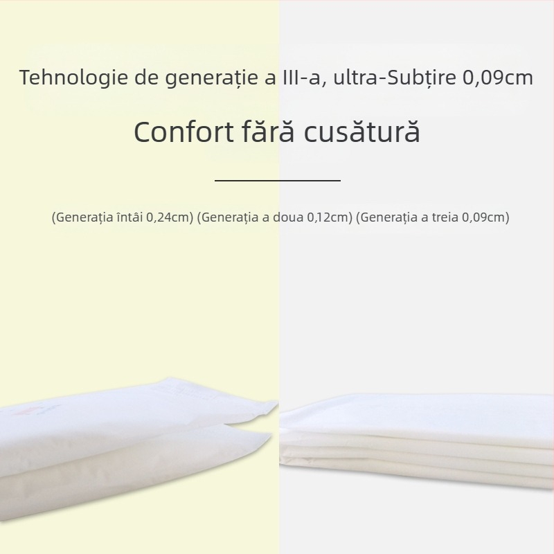 Absorbante pentru sân de unică folosință, anti-scurgere, material din bumbac, brand October Crystal, lansare primăvara 2024