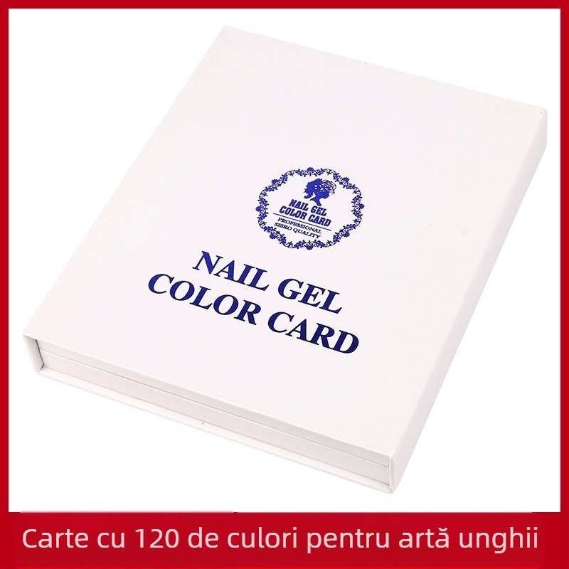Pinpai carte cu 120 grile pentru unghii — unelte pentru manichiură, durată de viață de 5 ani, potrivit pentru toate tipurile de piele