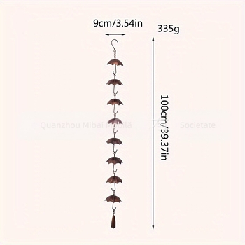 Set lanț pluvial Lotus - Cupe din fier, formă geometrică, pentru casă, piață și birou