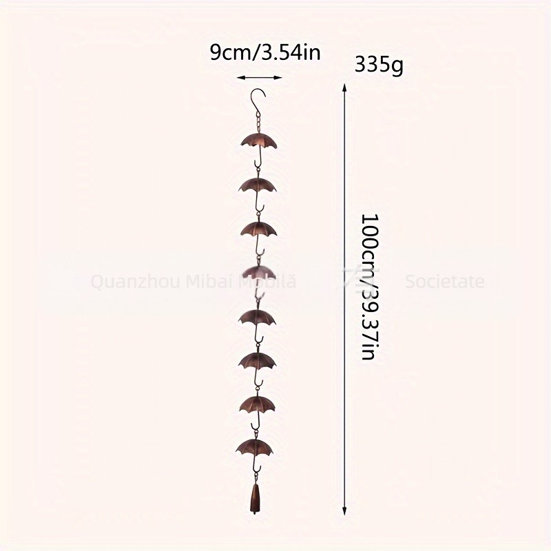 Set lanț pluvial Lotus - Cupe din fier, formă geometrică, pentru casă, piață și birou